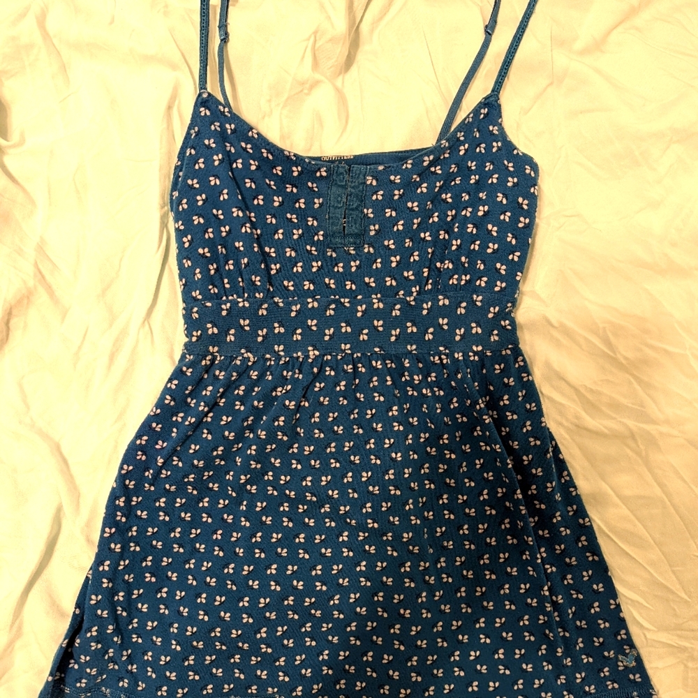 Blue tank top